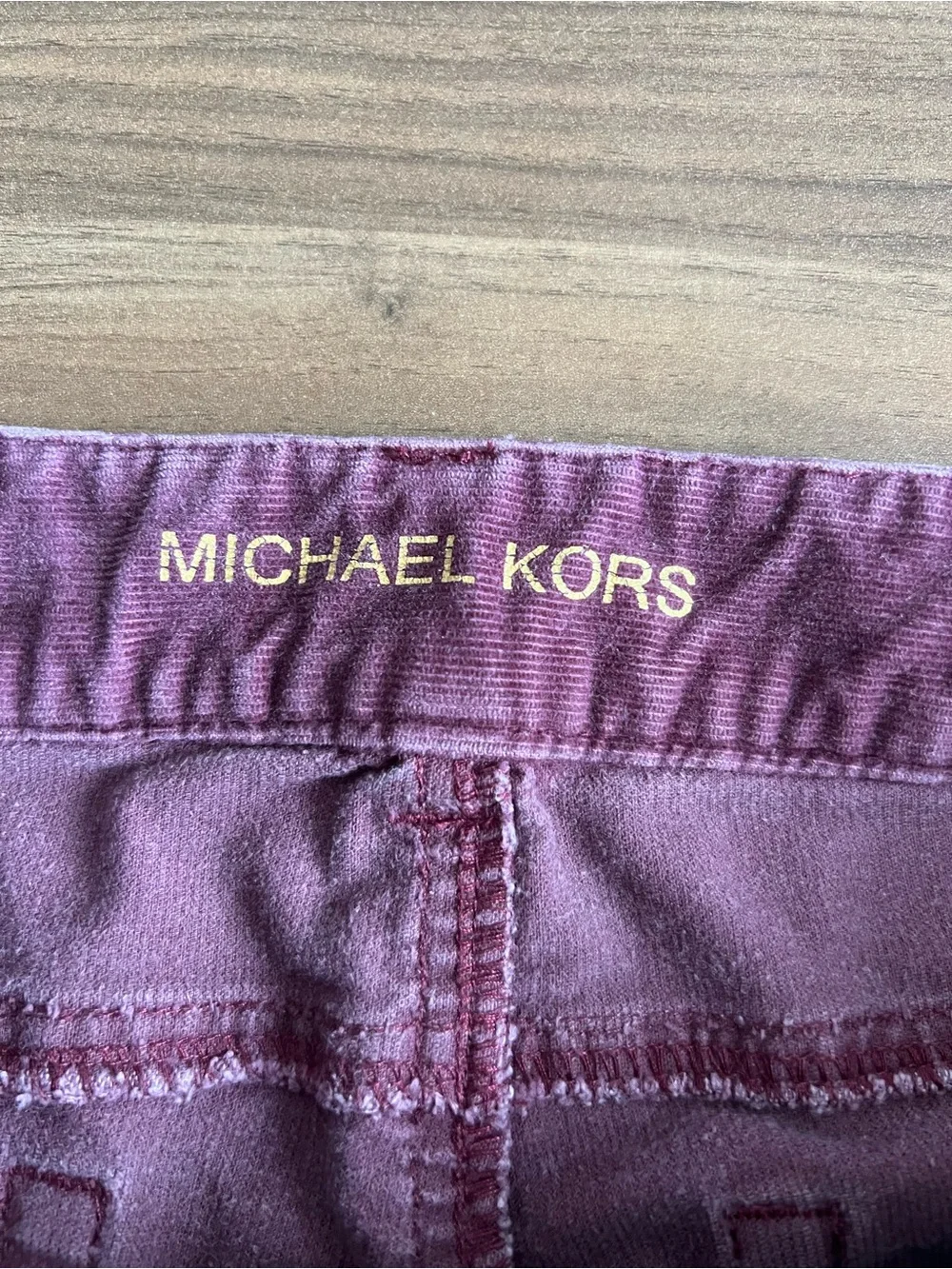 Michael Kors Women's Plum Skinny Corduroy Jeans